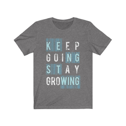 Keep Going Stay Growing Inspiration Quote