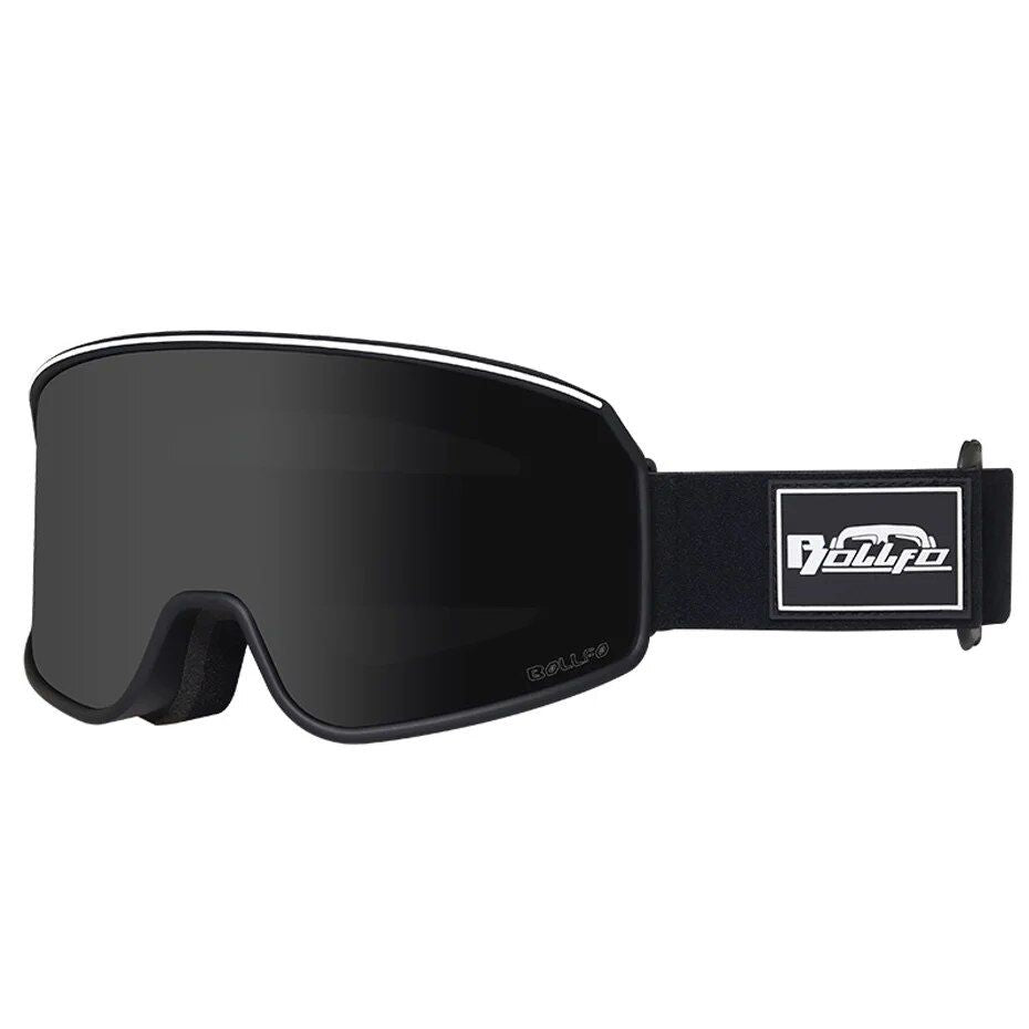 UV400 Anti-Fog Ski Goggles with Large Double-Layer Mirror Lens