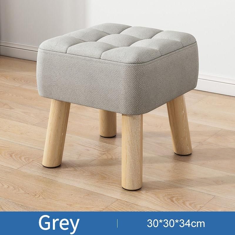 Modern Minimalist Round Ottoman Stool