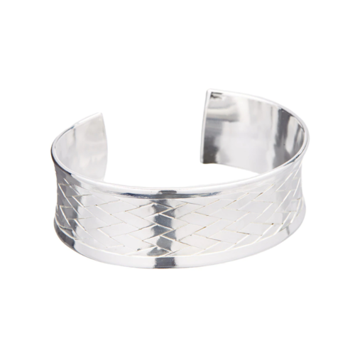 Silver Cuff Bracelet for Women by Hollywood Sensation