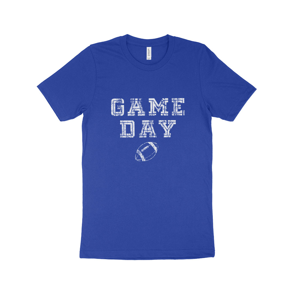 Football Game Day Unisex Jersey T-Shirt Made in USA