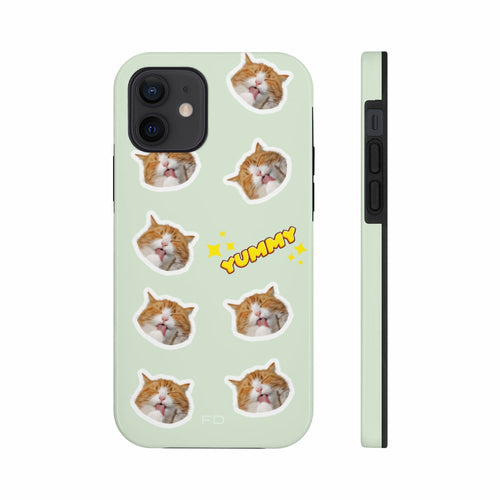 Cat Yummy Tough Case for iPhone with Wireless Charging