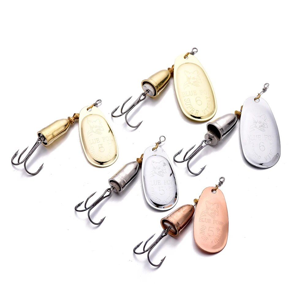 Premium Rotating Spinner Metal Lure