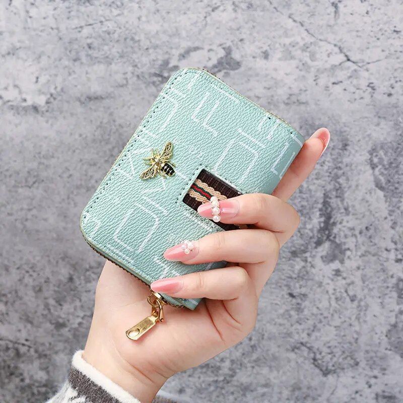 Compact Fashionable Women's Wallet with Coin Purse and Card Holder