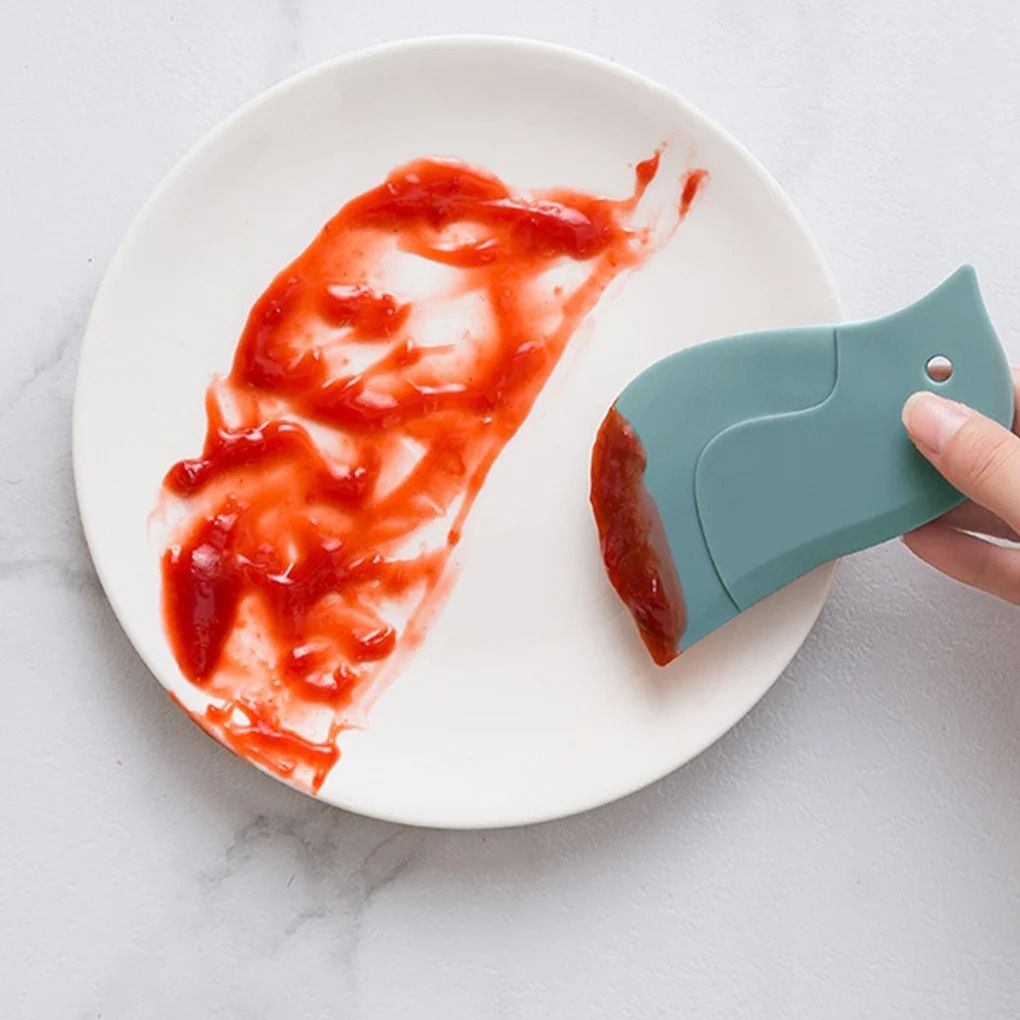 Multi-Functional Animal-Shaped Silicone Kitchen Scraper