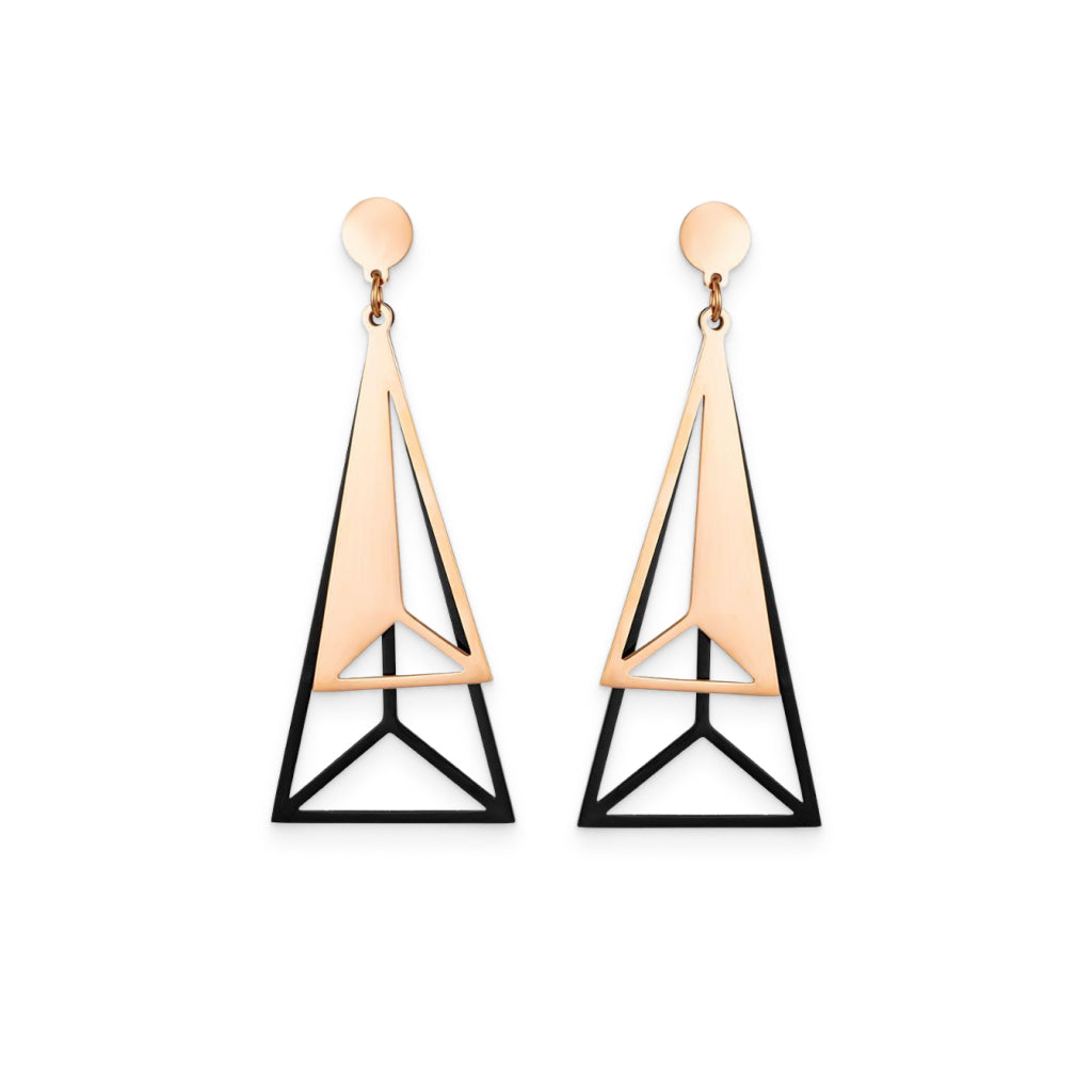 Trendy Triangle Earrings