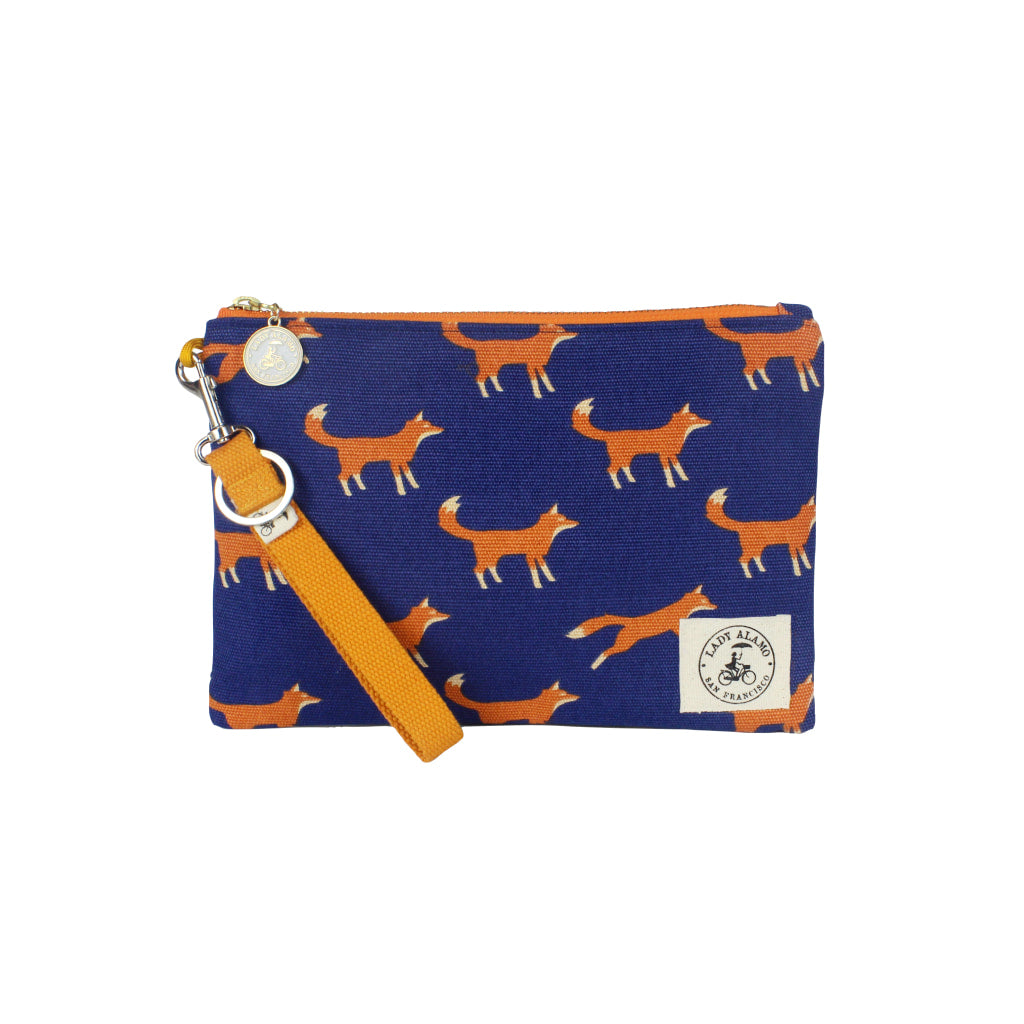 Miss Zip Wristlet: Fox