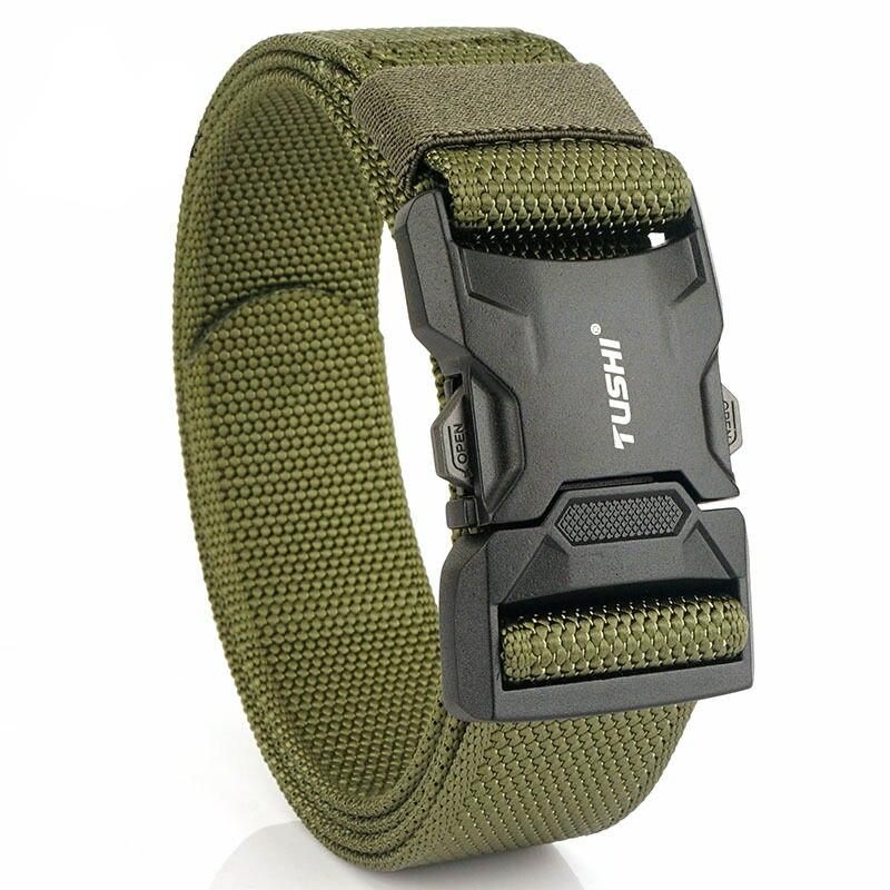 Durable Multi-Function Nylon Tactical Belt for Men