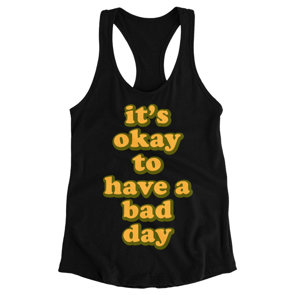 It's Ok Racerback Tank - Positive Tank - Motivational Workout Tank