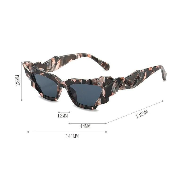 Chic Punk Cat Eye Sunglasses