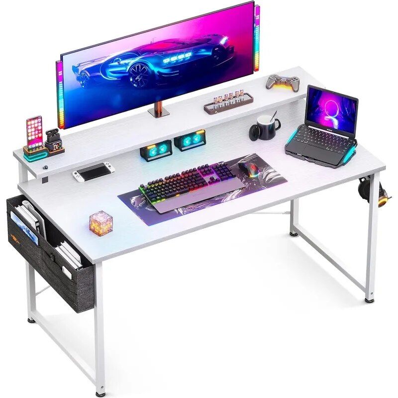 Adjustable Monitor Shelf Home Office Desk