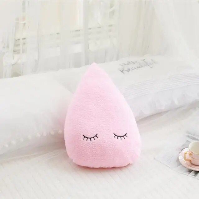 Nice Stuffed Cloud Moon Star Raindrop Plush Pillow