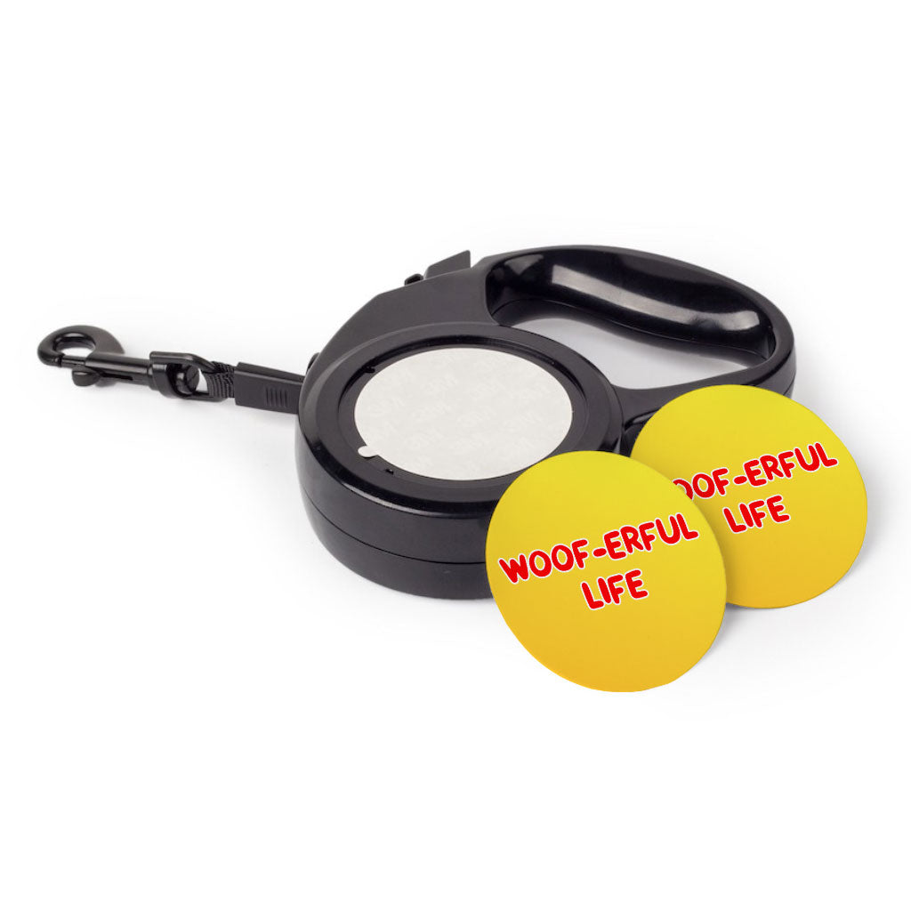 Woof Retractable Pet Leash - Funny Leash - Cool Dog Leash