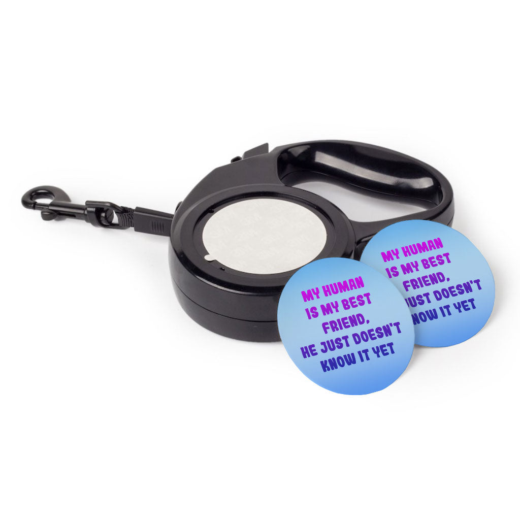 Cute Design Retractable Pet Leash - Creative Leash - Quote Dog Leash