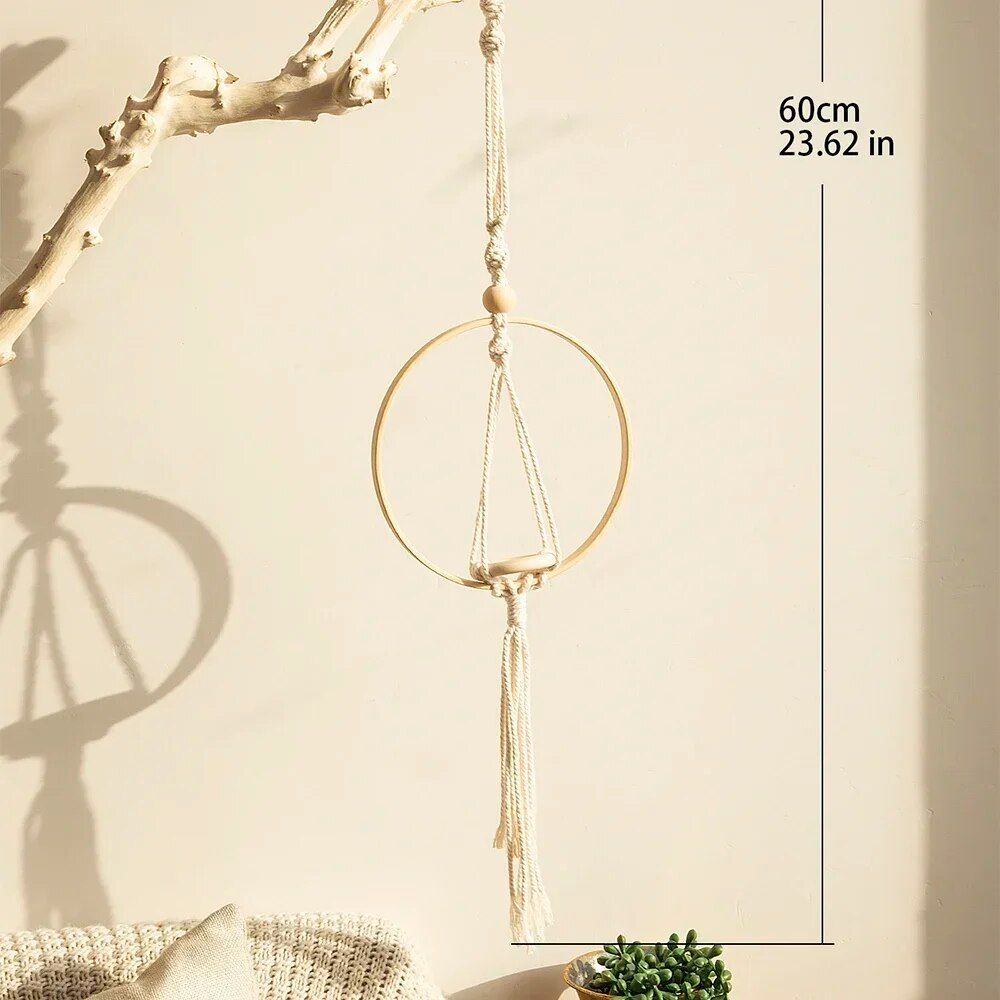 Boho Chic Macrame Air Plant Hanger