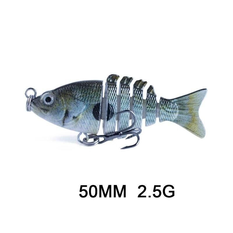 Compact 5cm 2.5g Jointed Swimbait