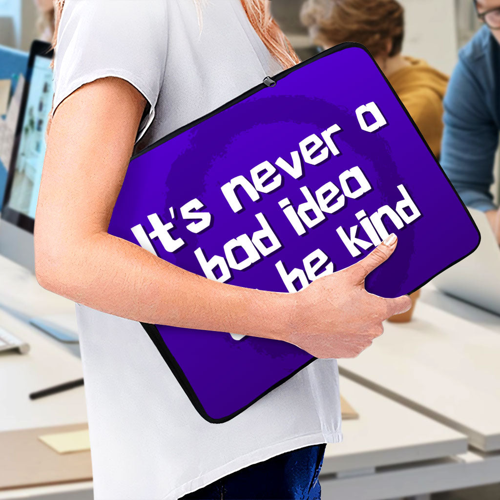 Quote MacBook Pro 16" Two-Sided Sleeve - Cute Laptop Sleeve - Printed MacBook Sleeve