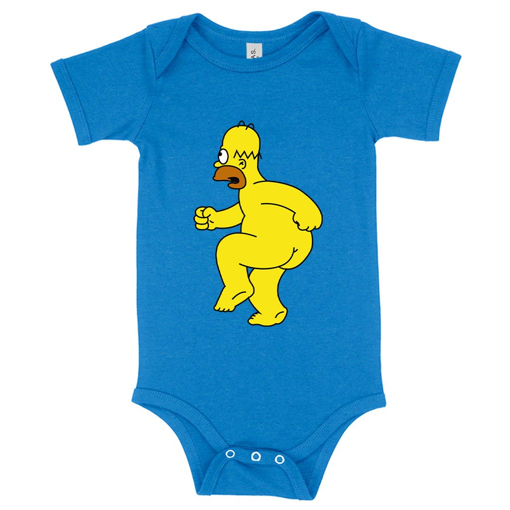 Baby Jersey Homer Onesie - Simpsons Onesies