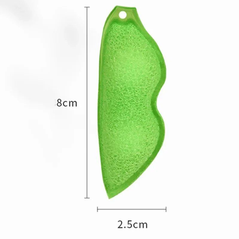 Multi-Pack Pea-Shaped Bottle Cleaning Sponges