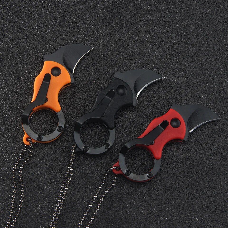 Compact Karambit Keychain Knife