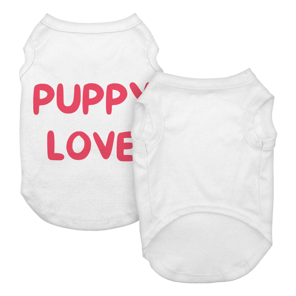 Puppy Love Dog Tank - Kawaii Dog T-Shirt - Best Print Dog Clothing