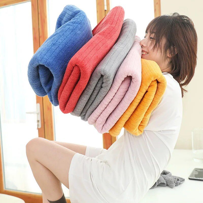 Luxurious Coral Fleece Bath Towel