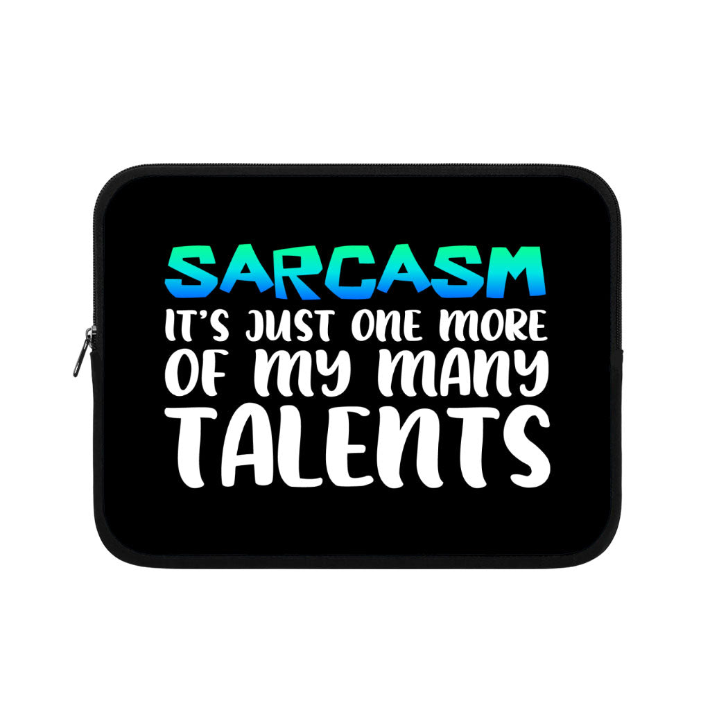 Sarcasm iPad Sleeve - Funny Tablet Sleeve - Printed Carrying Case