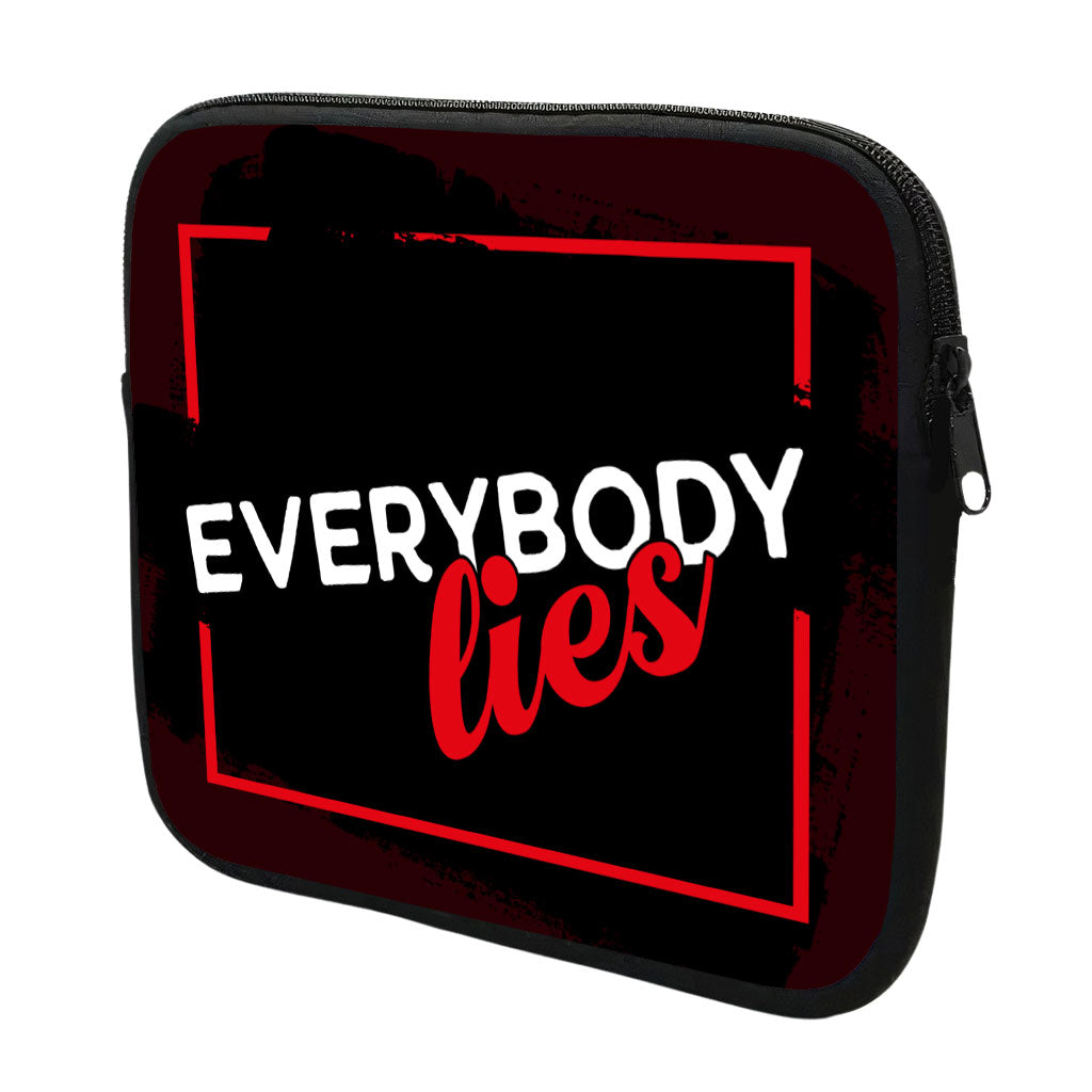 Everybody Lies MacBook Air 14" Two-Sided Sleeve - Printed Laptop Sleeve - Trendy MacBook Sleeve