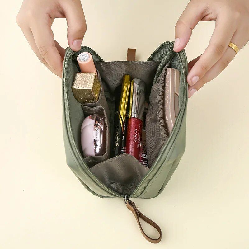 Chic Waterproof Nylon Cosmetic Bag