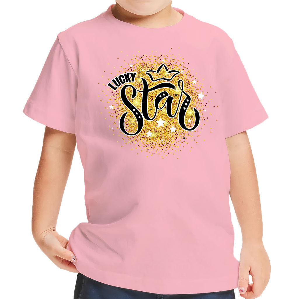 Lucky Star Toddler T-Shirt - Cute Kids' T-Shirt - Themed Tee Shirt for Toddler