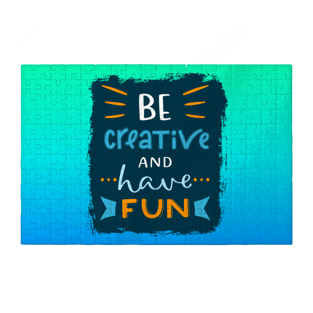 Be Creative Puzzles - Trendy Jigsaw Puzzle - Cool Design Puzzles