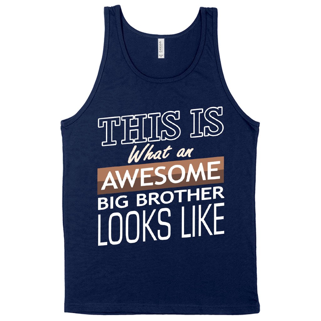 Awesome Big Brother Tank - I'm the Big Brother Tank - Funny Family Tank