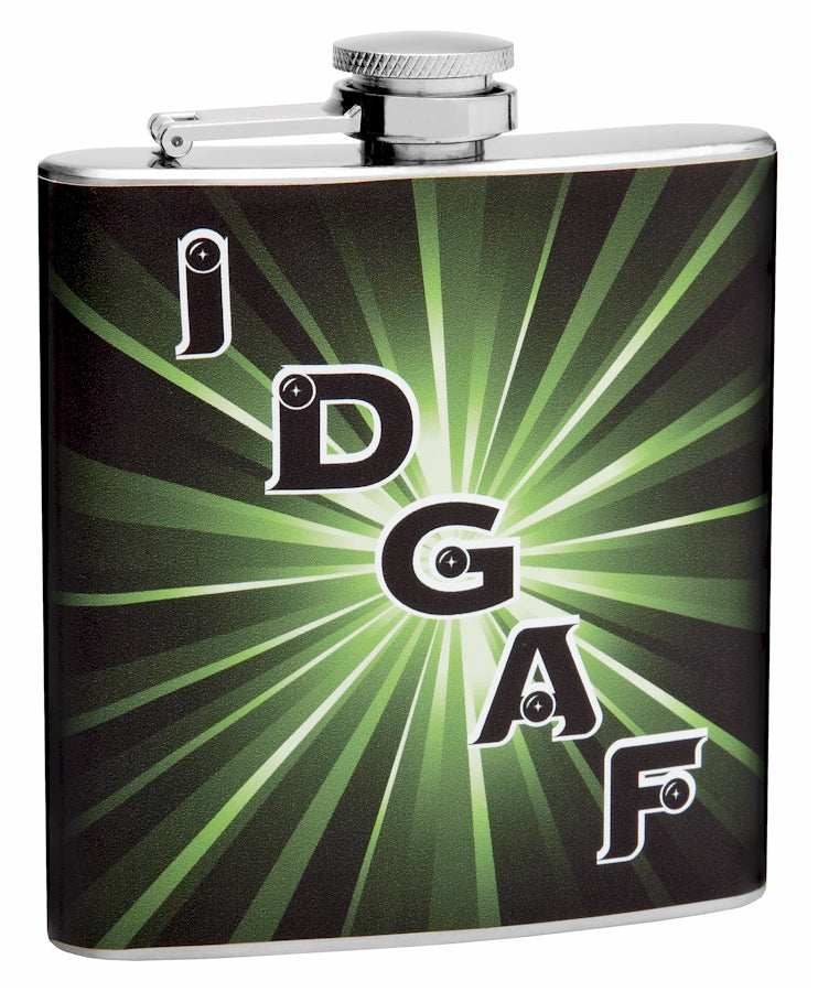 6oz IDGAF Hip Flask (I Don't Give a F**k)