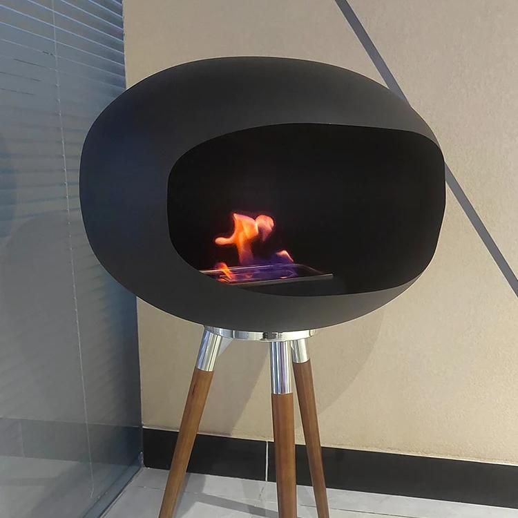 Elegant High-Foot Alcohol Fireplace