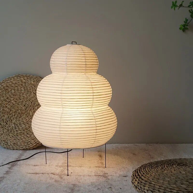 Elegant Japanese Minimalist Rice Paper Table Lamp