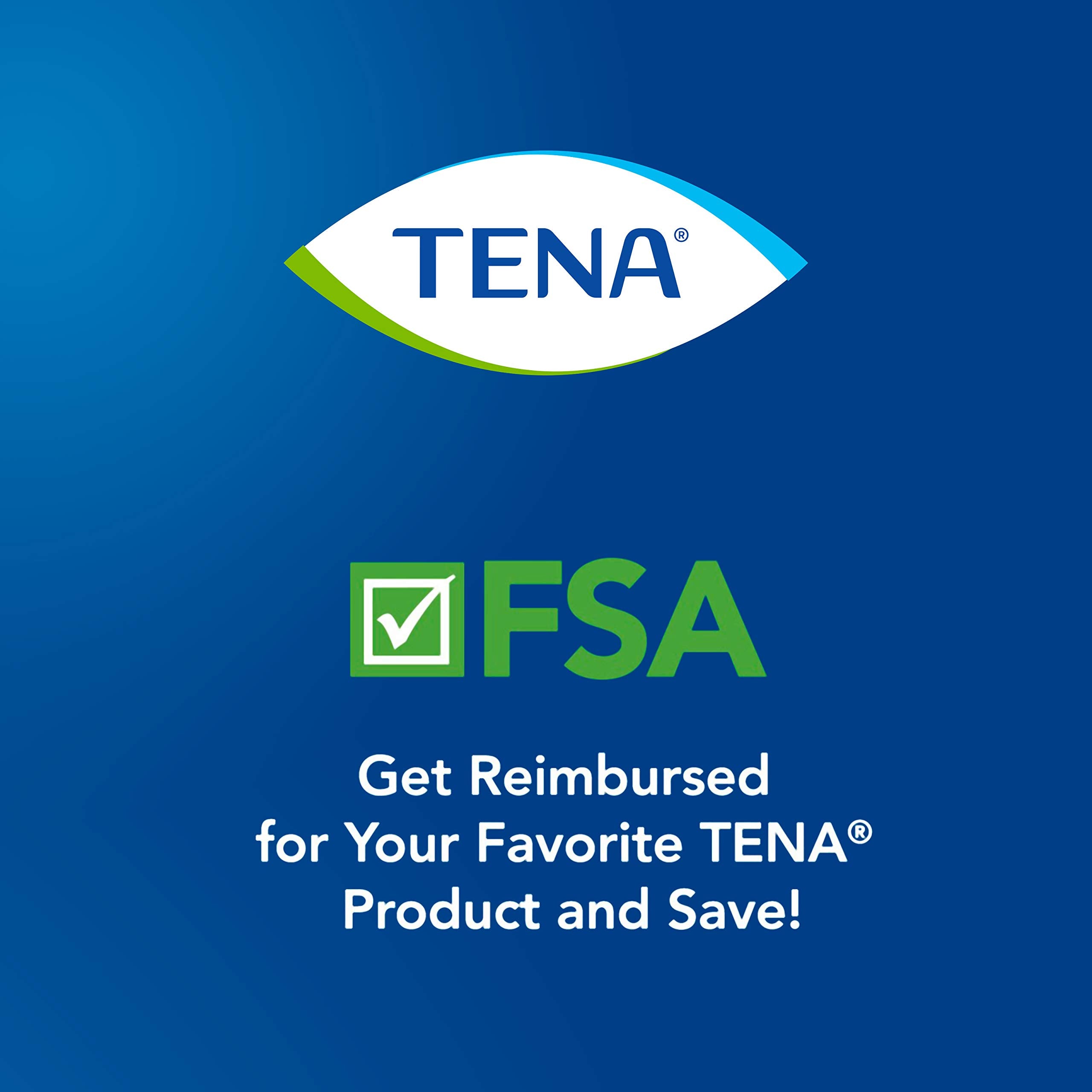 TENA Incontinence Underwear for Women, Overnight Absorbency, Intimates - Large - 56 Count