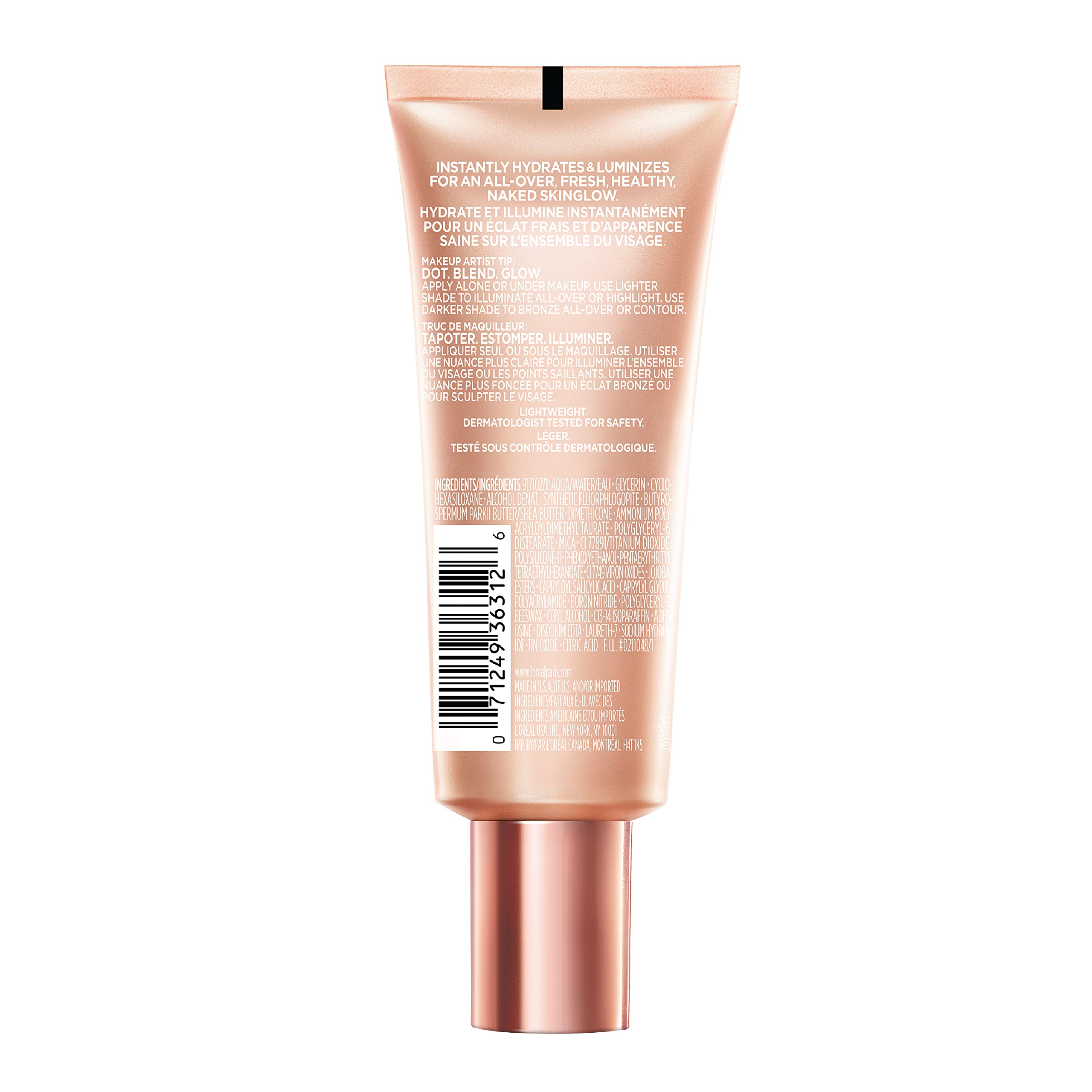 L'Oréal Paris Makeup True Match Lumi Glotion Natural Glow Enhancer Lotion, 903 Medium, 1.35 Ounces