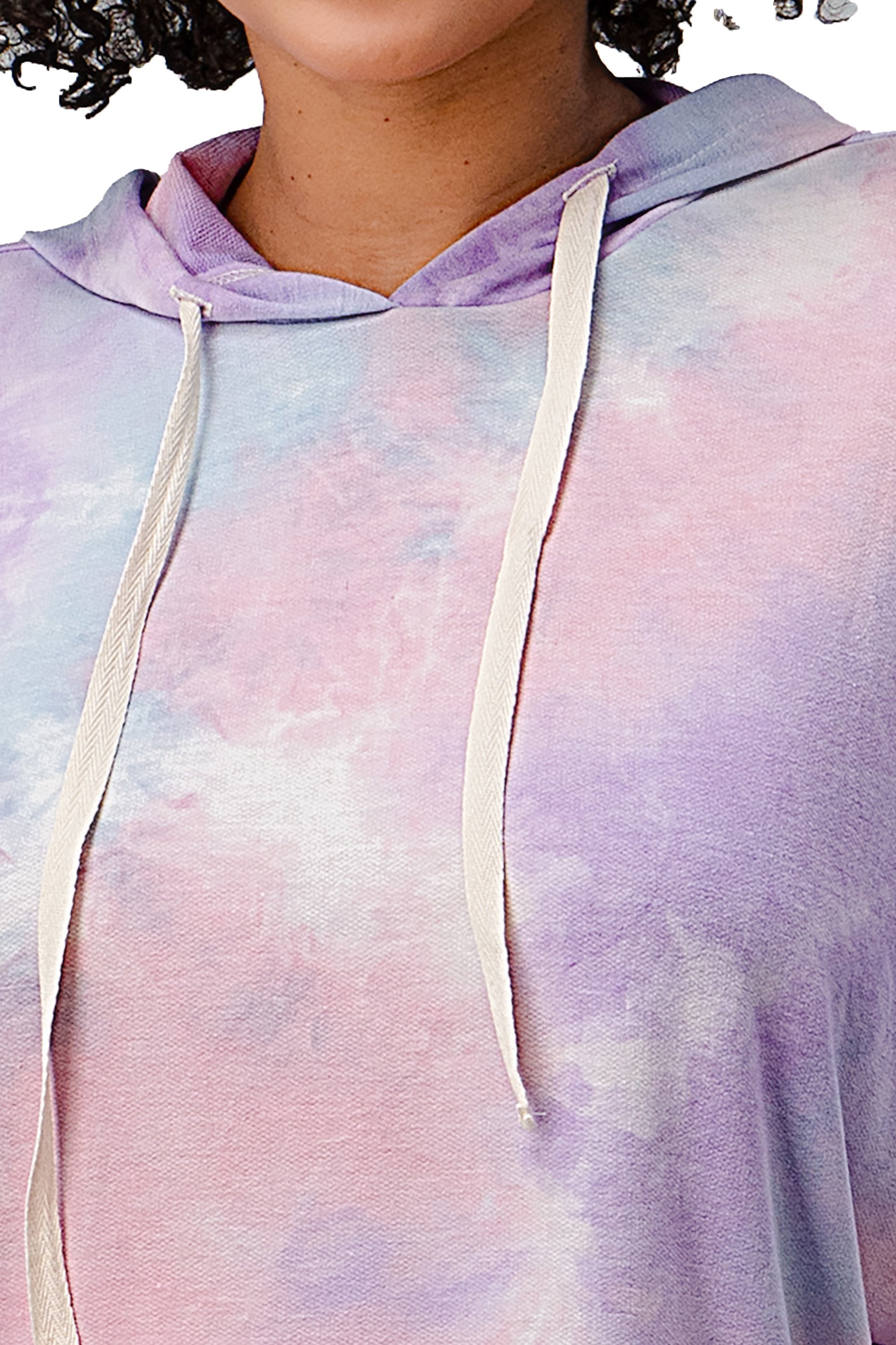 Tie Dye Hooded Sweat Shirts Jogger Lounge Wear Set