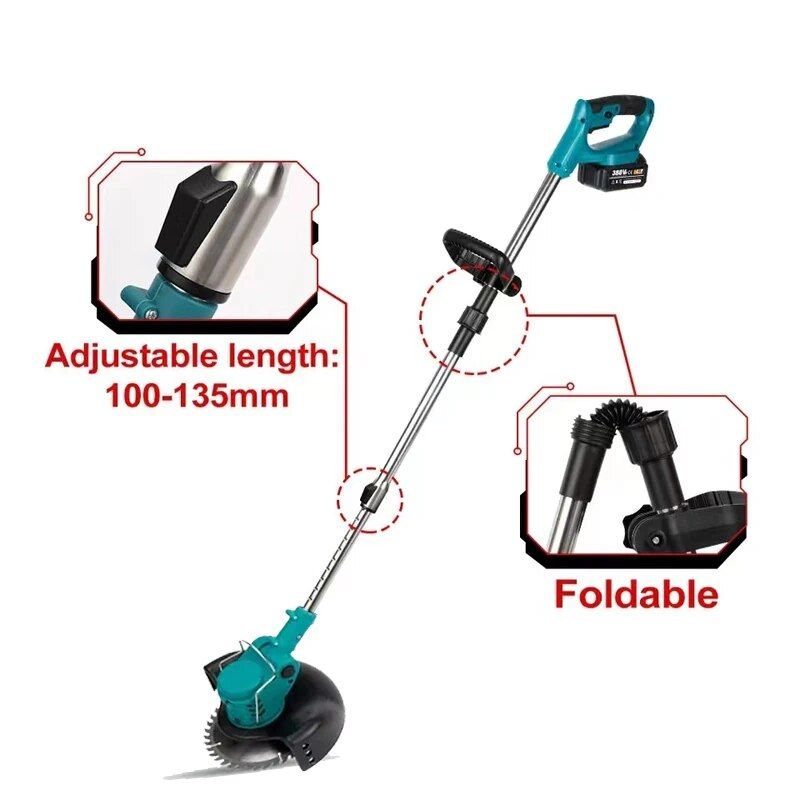 Multi-Functional Cordless Electric Grass Trimmer