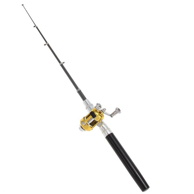 Compact Pocket Fishing Rod & Reel Combo