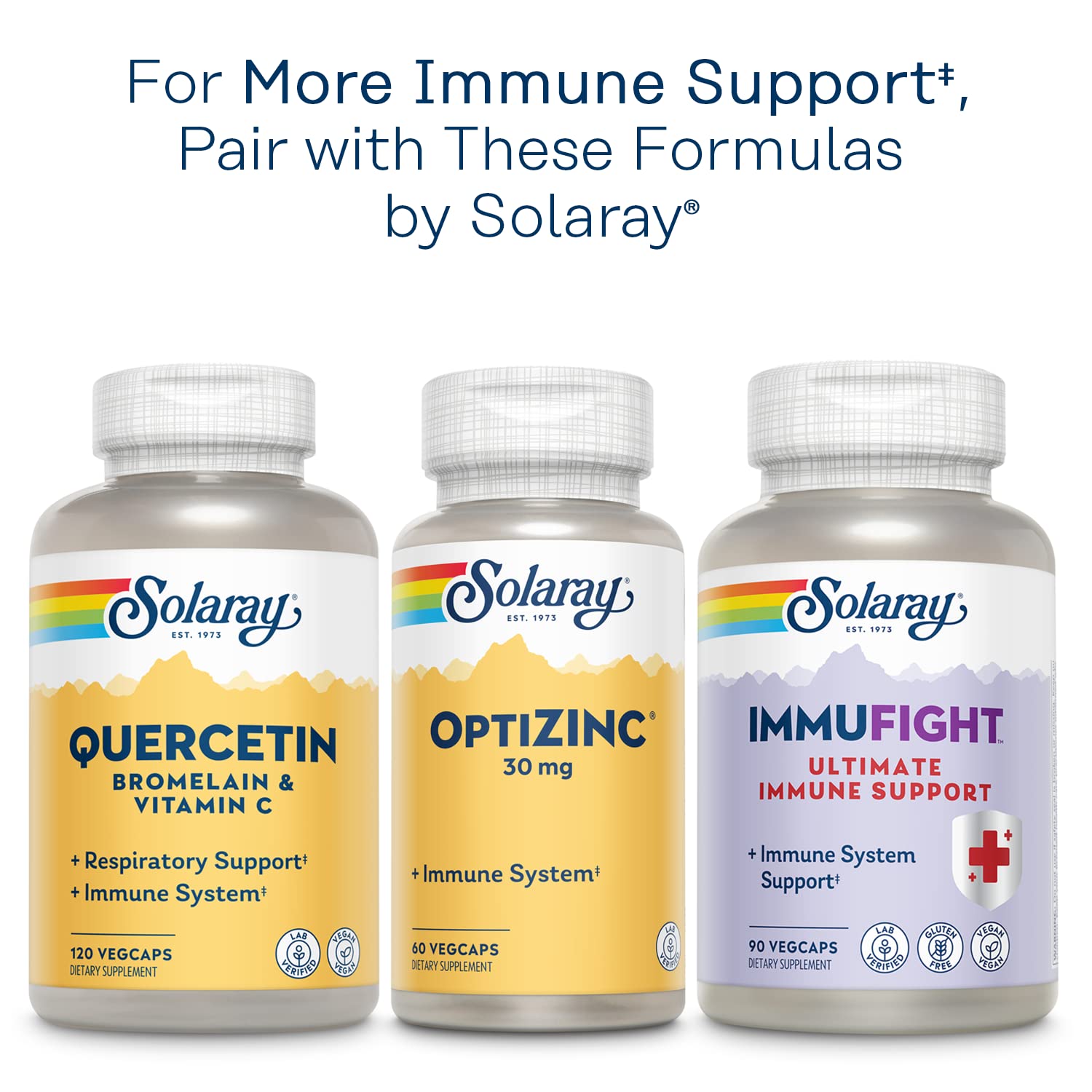 SOLARAY Super Bio Vitamin C 1000mg, Buffered, Time Release Capsules with Bioflavonoids, Two-Stage for High Absorption & All Day Immune Support, Vegan, 60 Day Guarantee, 125 Servings, 250 VegCaps