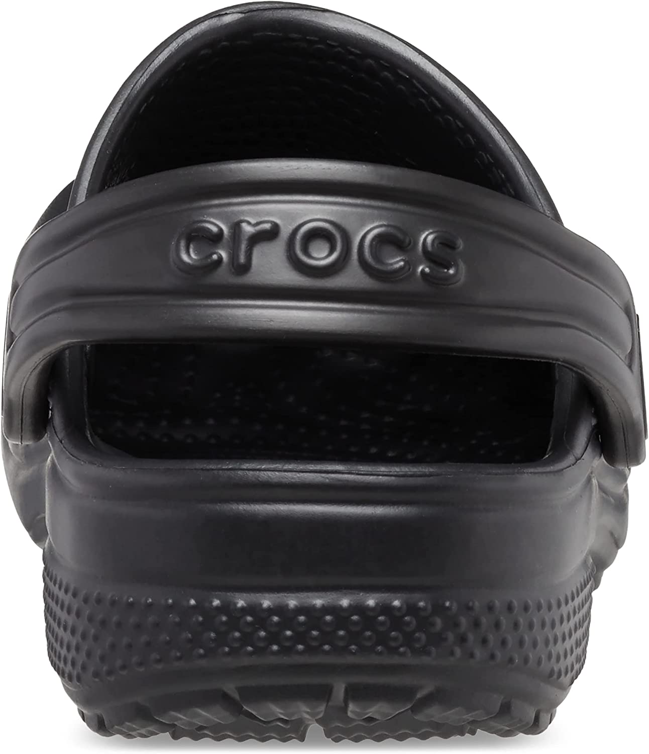 Crocs Kids' Classic Clog , Black/Black, 4 Big Kid