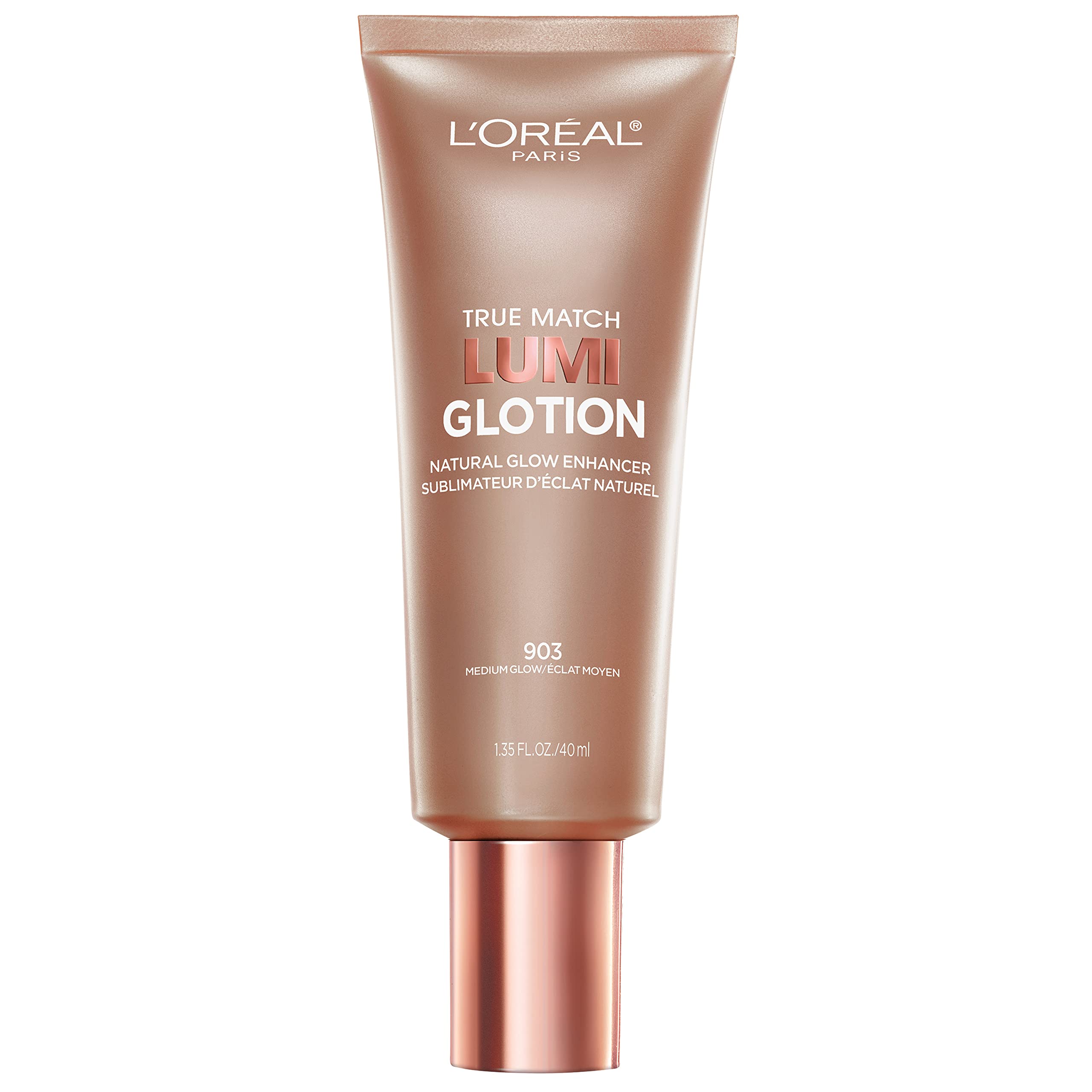 L'Oréal Paris Makeup True Match Lumi Glotion Natural Glow Enhancer Lotion, 903 Medium, 1.35 Ounces