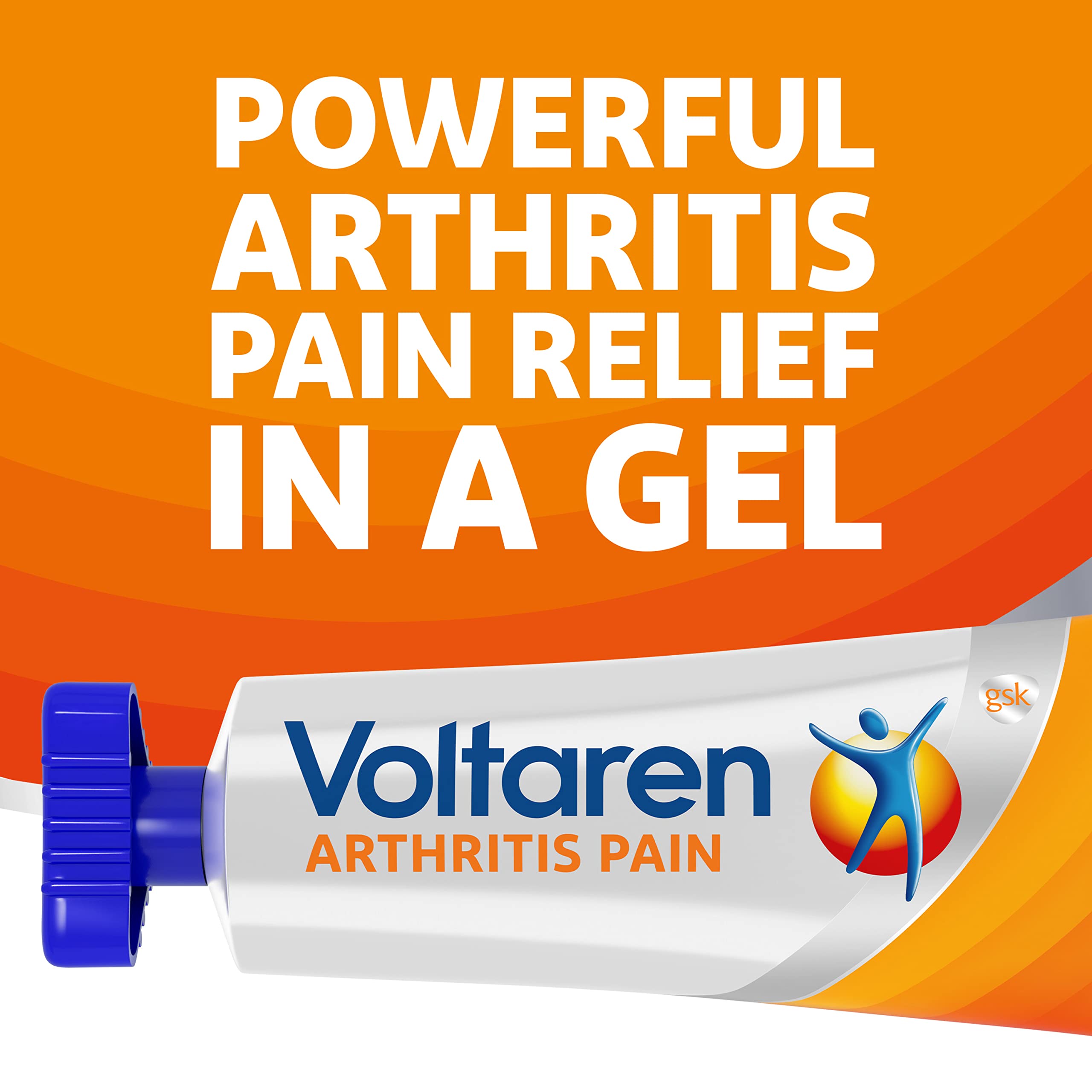 Voltaren Arthritis Pain Gel for Powerful Topical Arthritis Pain Relief, No Prescription Needed - 5.29 oz/150 g Tube