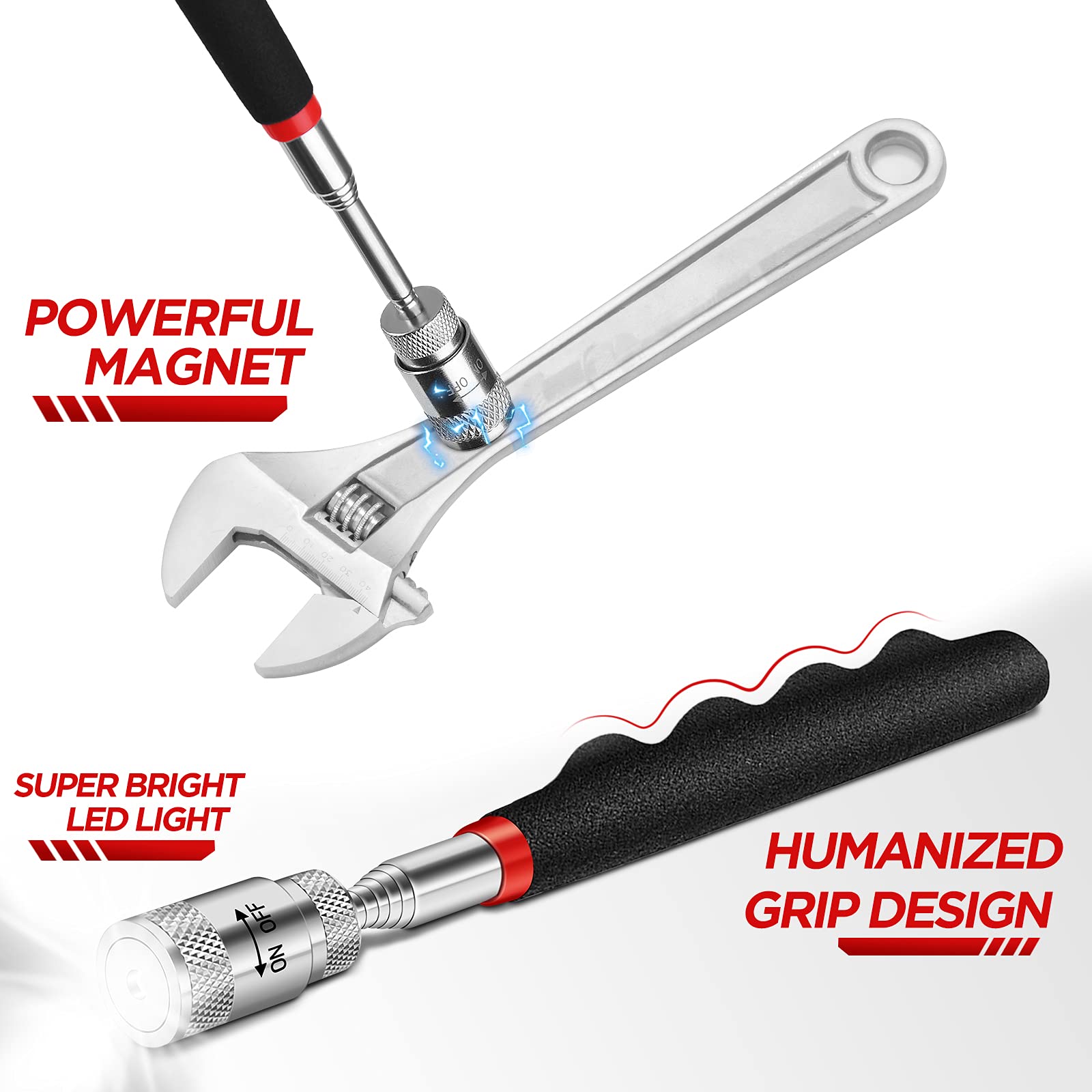 Hinshark Telescoping Magnetic Pickup Tool