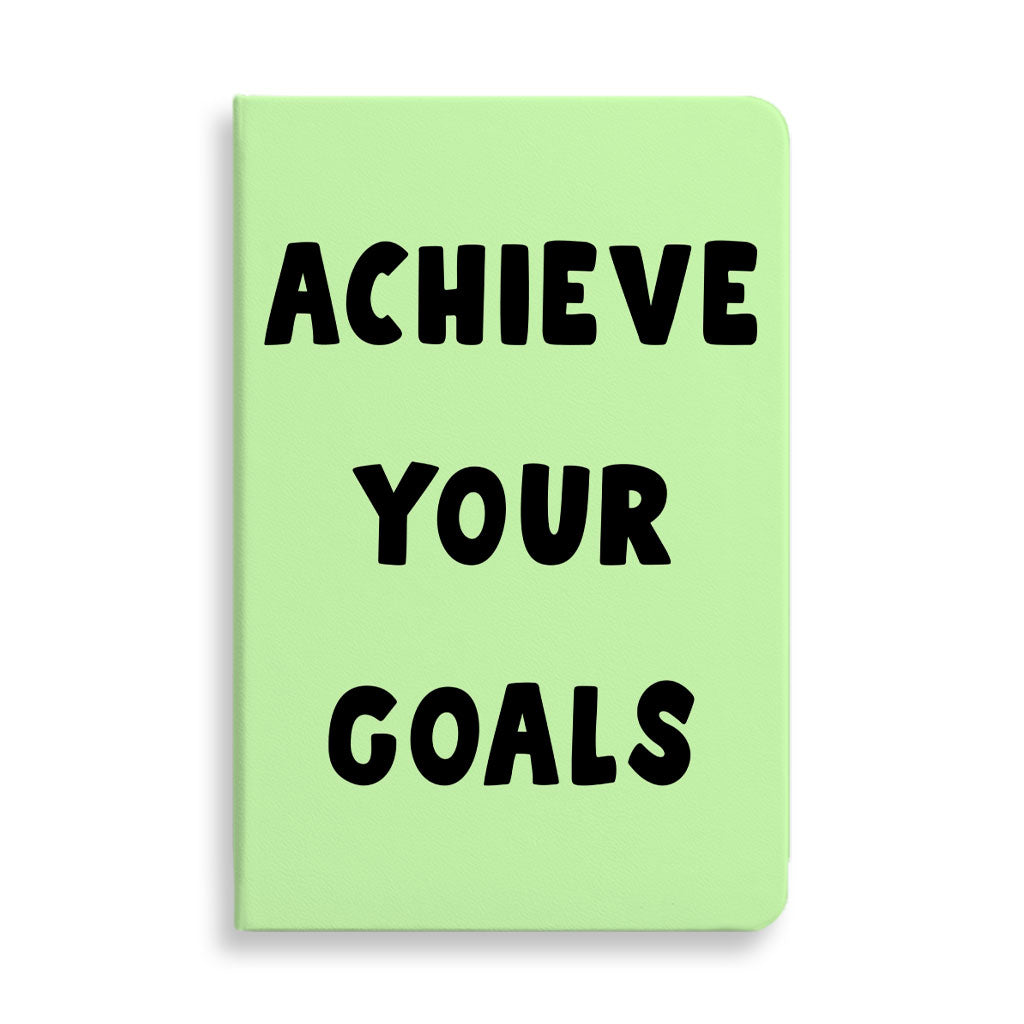 Achieve Your Goals Journal - Trendy Design Notebook - Best Print Journal