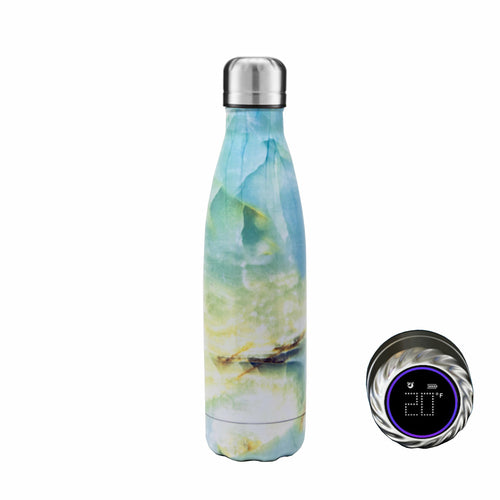 Aquaala UV Water Bottle With Temp Cap
