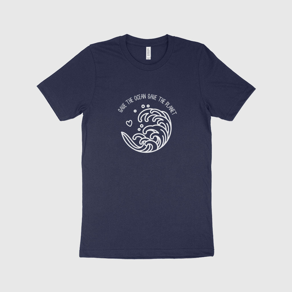 Save The Ocean Unisex Jersey T-Shirt Made in USA