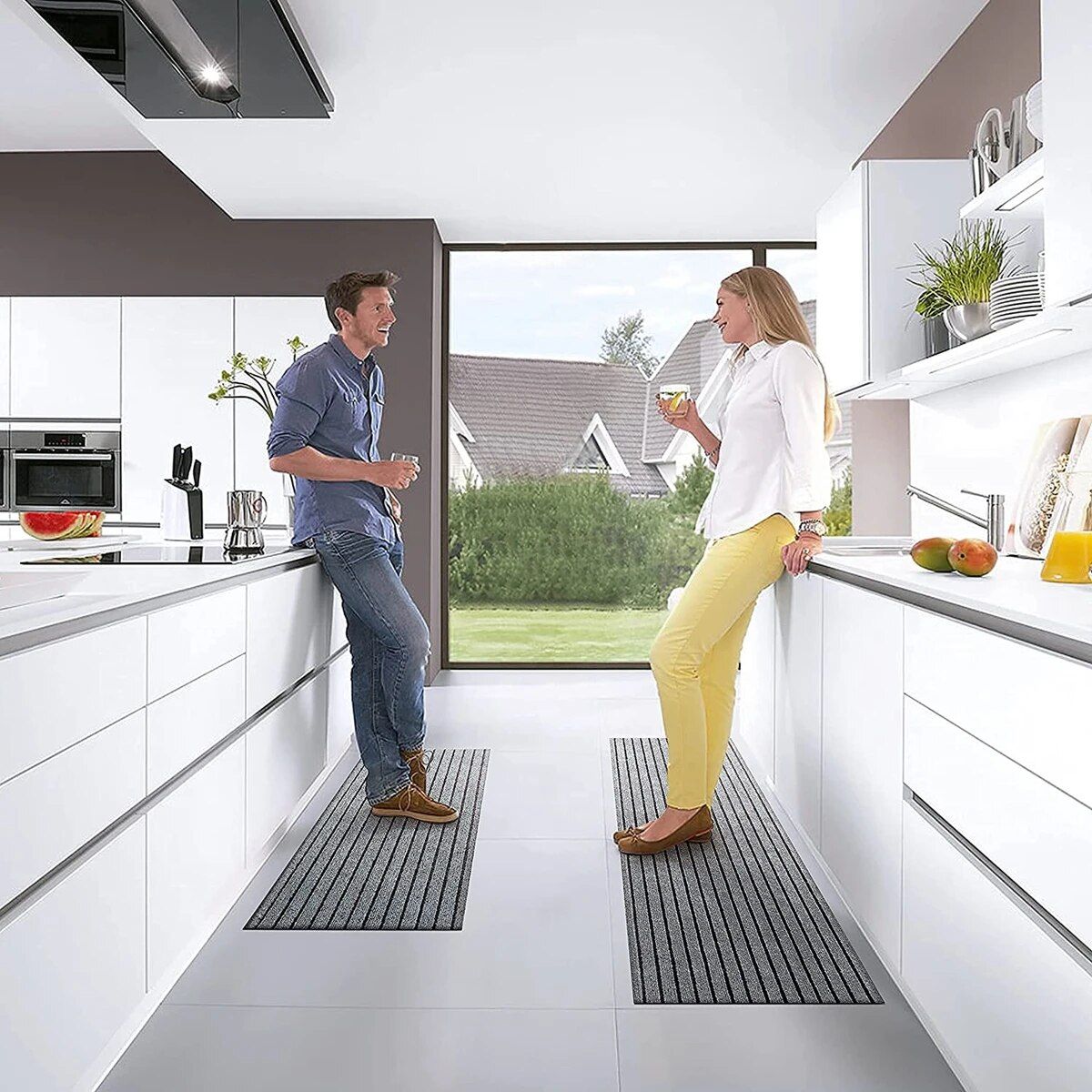 Multi-Purpose Anti-Slip, Waterproof Kitchen and Hallway Mat