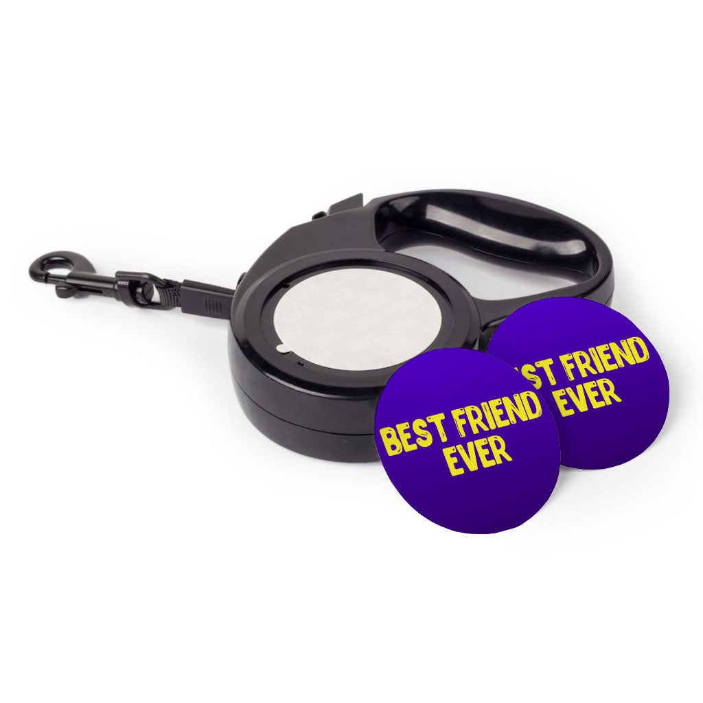 Best Friend Ever Retractable Pet Leash - Cute Design Leash - Best Print Dog Leash